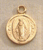 Small Round 14kt. Miraculous Medal
