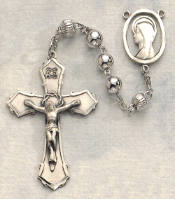 All Sterling Rosary 6mm