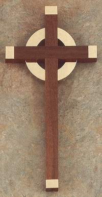 Sunburst Cross 12 In.