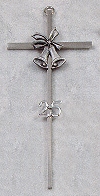 25th Anniversary Cross 7 In.