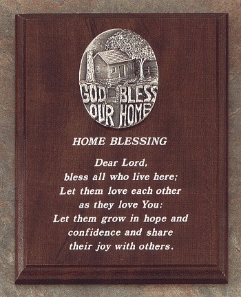 Home Blessing Plaque 9 In.