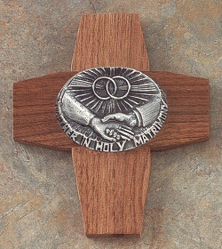 Together in Holy Matrimony Plaque 7 In.