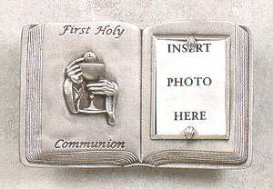 Pewter 1st Communion Picture Frame