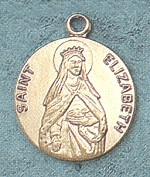 St. Elizabeth Of Hungary Gold Filled 