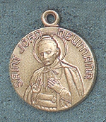 St. John Neumann Gold Filled Medal 