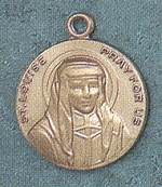 St. Louise Gold Filled Medal 
