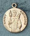 St. Raymond Gold Filled Medal 