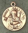 St. Benedict 14kt Gold Medal 