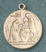 St. Catherine 14kt Gold Medal 