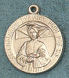 St. Catherine Laboure 14kt Gold Medal 
