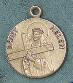 St. Helen 14kt Gold Medal 