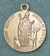 St. Hubert 14kt Gold Medal 