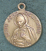St. John Neumann 14kt Gold Medal 