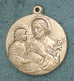 St. Joseph 14kt Gold Medal 