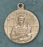 St. Lawrence 14kt Gold Medal 