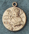 St. Mark 14kt Gold Medal 