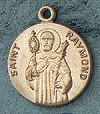 St. Raymond 14kt Gold Medal 