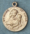 St. Rose 14kt Gold Medal 