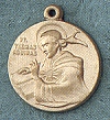 St. Thomas Aquinas 14kt Gold Medal 