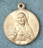 14kt Scapular Medal