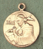 St. Thomas Aquinas 14kt Medal 1 In.
