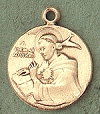 St. Thomas Aquinas 14kt Medal 1 In.