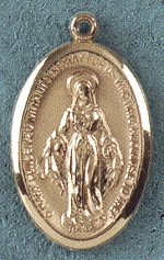 Large Gold Filled Miraculous Medal