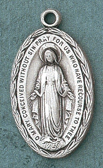 Sterling Miraculous Medal 