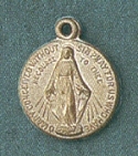 Small Round Gold Filled Miraculous Medal