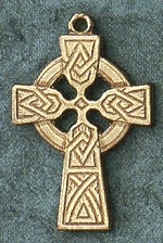 Medium Celtic Cross 7/8 In. Gold Filled
