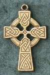 Medium Celtic Cross 7/8 In. Gold Filled