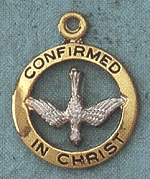 Confirmation Medal 11/16 In. Gold Filled