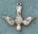 Holy Spirit Dove Medal 5/8 In. Sterling
