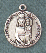 Our Lady Of Loretto Sterling Medal 