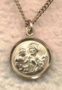 Small Gold Filled St. Joseph Medal