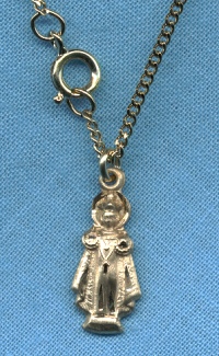 Infant Of Prague Gold Filled Necklace