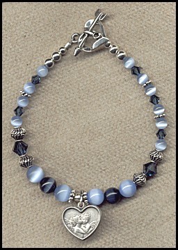 Angel Charm Bracelet 7 3/4 In.