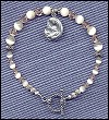 Mother & Child  Swarovski Bracelet - 7 1/4 In.