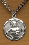 St. Dismas Medal in Sterling