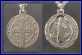 St. Benedict 7/8 In. Sterling Silver Medal