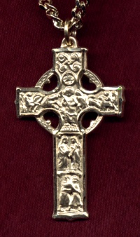 Small Celtic Cross On 24" Chain – Chaplain Supply Kit – New – Made USA