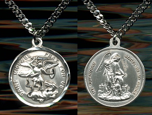 Large Michael Medal in Sterling