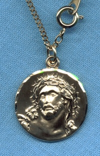 Ecce Homo Gold Filled Medal