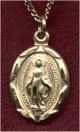 Petite Gold Filled Miraculous Medal