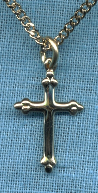 First Communion Cross - Gold Filled