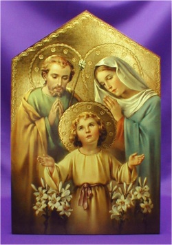 The Holy Family by Bellazzi Plaque 