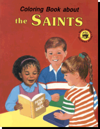 Coloring Book About The Saints
