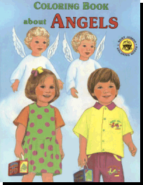 Coloring Book About Angels