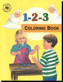 1-2-3 Coloring Book