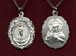 Decor Sterling O.L. Of Guadalupe Medal